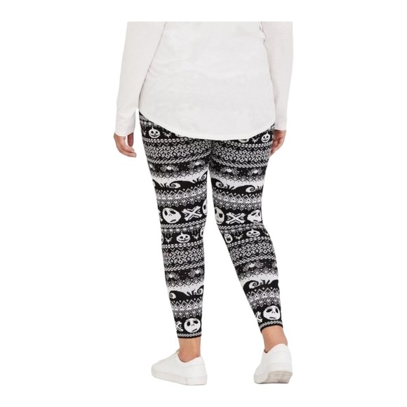 Torrid Nightmare Before Christmas Sweater Leggings - Size 2X - Picture 11 of 14